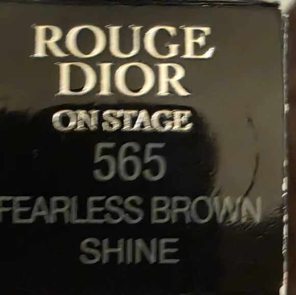 ROUGE DIOR ONSTAGE Lipstick In Fearless Brown Shine-NIB - Picture 2 of 4